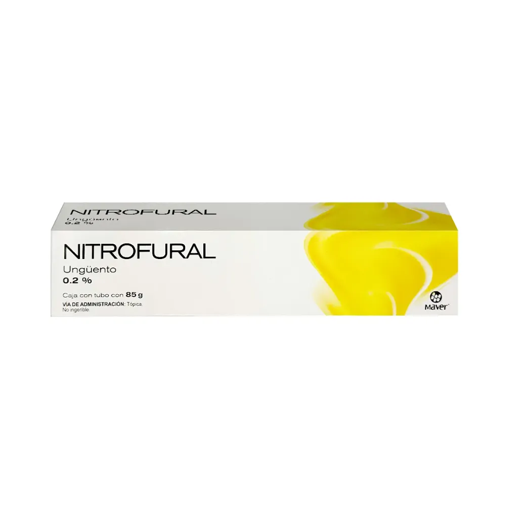 Nitrofural De 0.2g Ungüento Caja Con Tubo De 85g