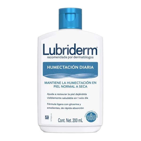 Crema Lubriderm Humectacion Diaria 200 ml