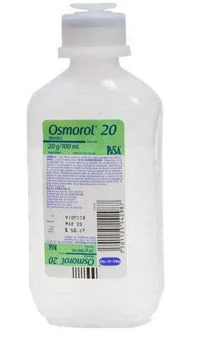 MANITOL OSMOROL 20 MG/100 ML PISA