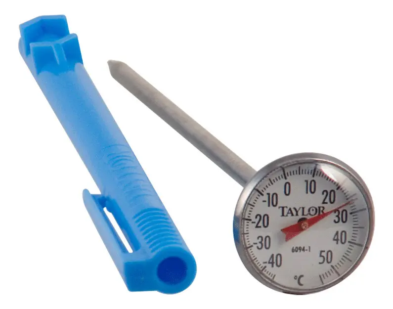 [6099N] Termometro Analogo De Vastago Bimetalico Taylor -50 a 60