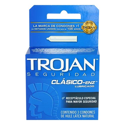 Preservativo Trojan Clasico con 3