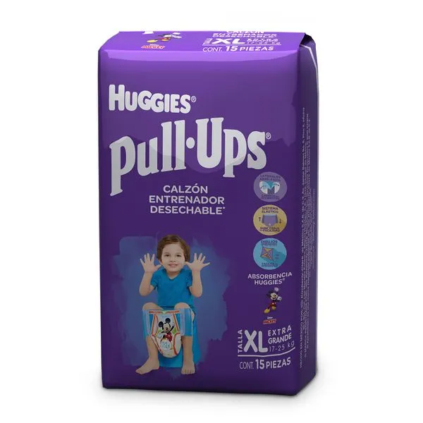 Calzoncillo Huggies Pull-Ups Niño XL con 15