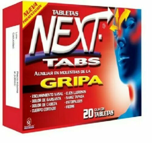 Next-Tabs 500/25/5/4 Mg 20 Tabletas
