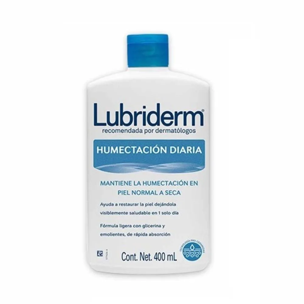Crema Lubriderm Humectacion Diaria 400 ml