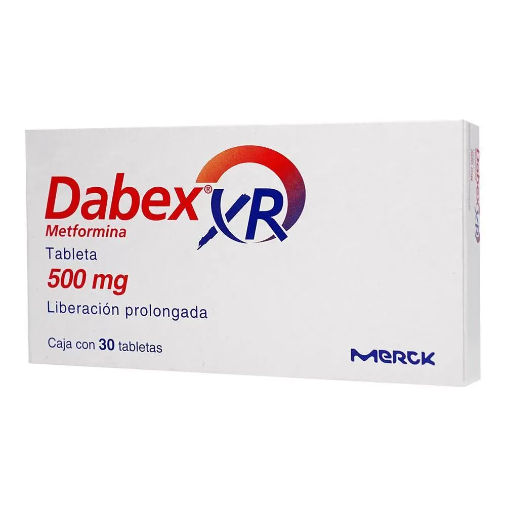 Dabex XR Metformina 500mg c/30