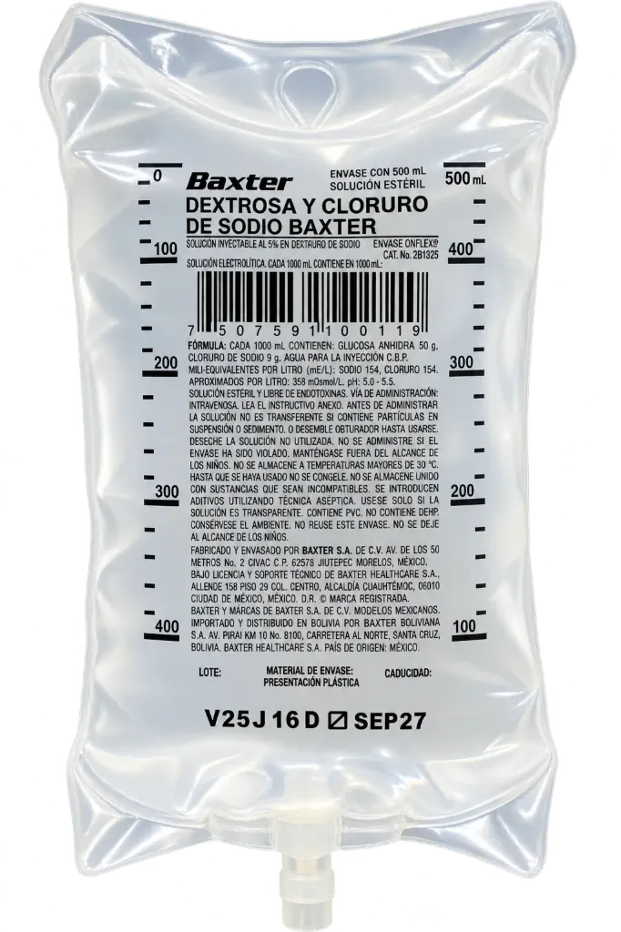 SOLUCIÓN DX-CS 500 ML BAXTER MIXTA