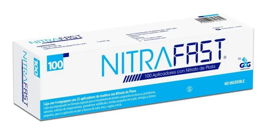 Nitrafast Aplicadores de Nitrato De Plata c/100