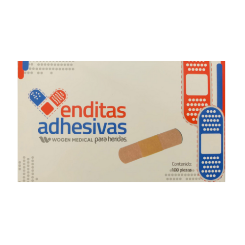Venditas Curitas Adhesivas C/100