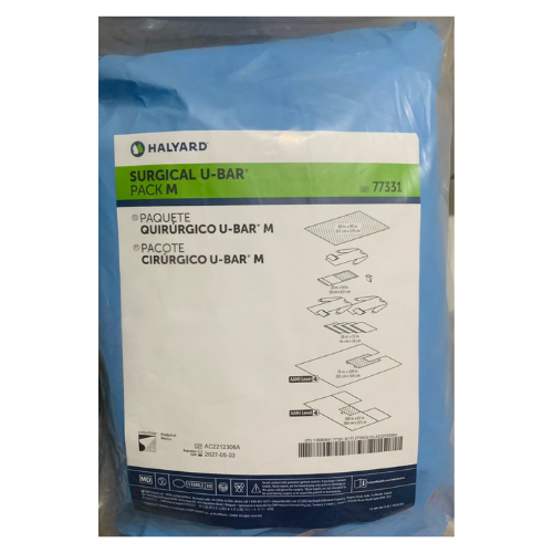 PAQUETE QUIRURGICO U-BAR M HALYARD
