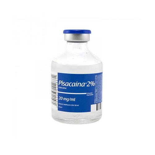 PISACAINA 2% 20MG/50ML FCO LIDOCAINA XILOCAINA