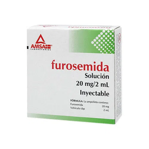 Furosemida 20mg/2ml C/5 2ml Amp