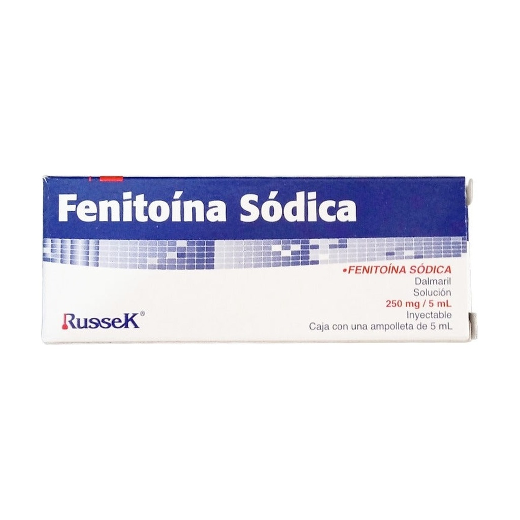 Fenitoina Sodica 1 Amp 250mg/5 Ml