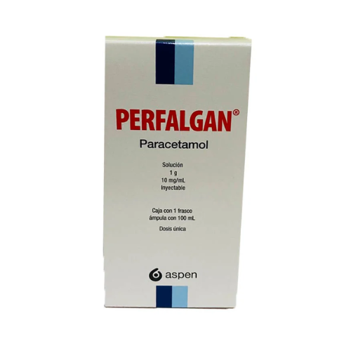 PARACETAMOL 1G/10MG 100ML FCO PERFALGAN
