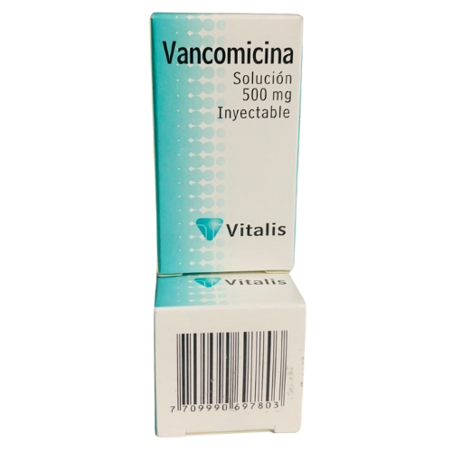 VANCOMICINA500MG CAJA LAB.VITALIS