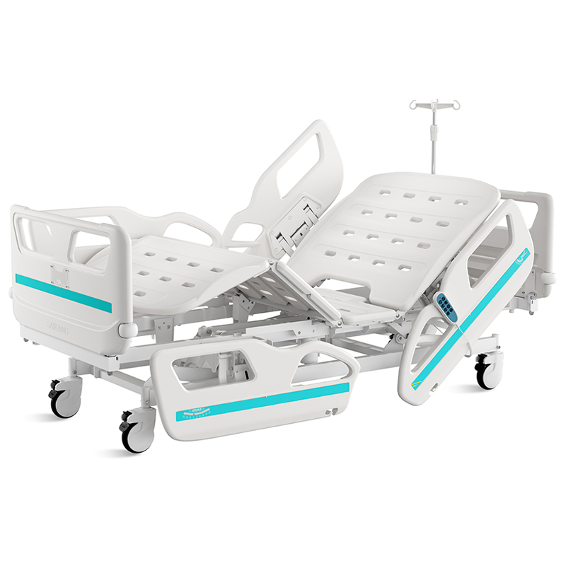 Cama hospitalaria eléctrica 3 funciones ABS + colchón