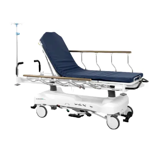 Camilla de traslado para pacientes hidraulica 5 funciones 