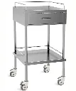 Mesa Pasteur con Cajón de acero inoxidable