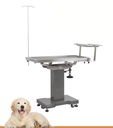 Mesa de operaciones veterinaria manual