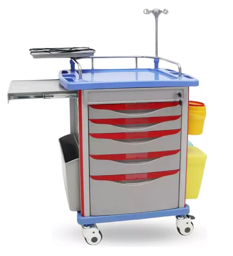 Carro rojo de emergencias