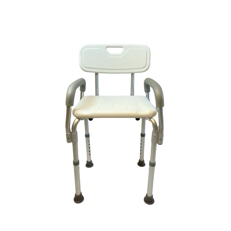 Silla de baño con agarraderas