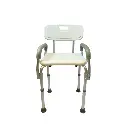 Silla de baño con agarraderas