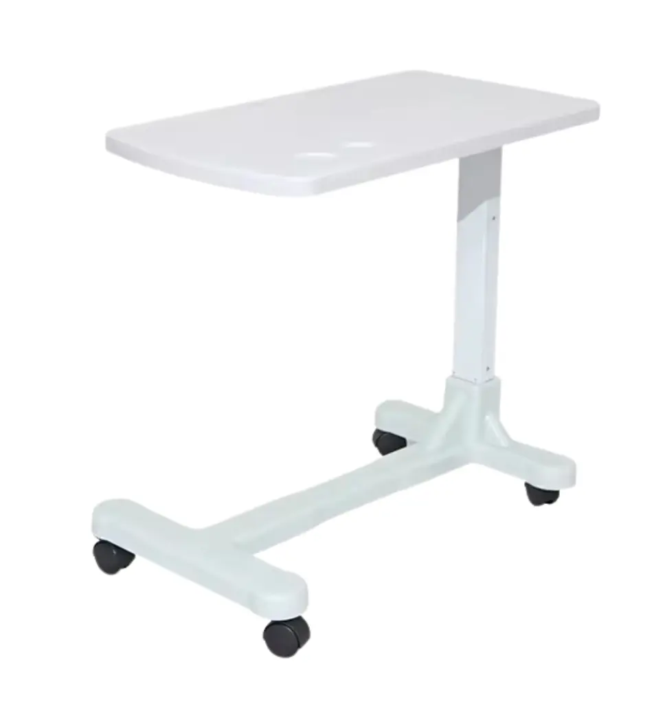 Mesa puente hospitalaria ABS blanca