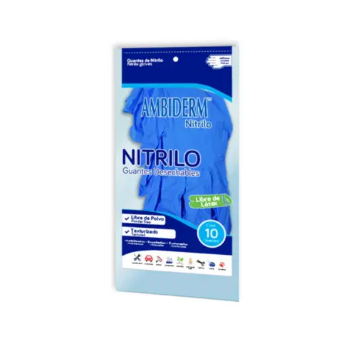 Guante Nitrilo C/10 Unitalla