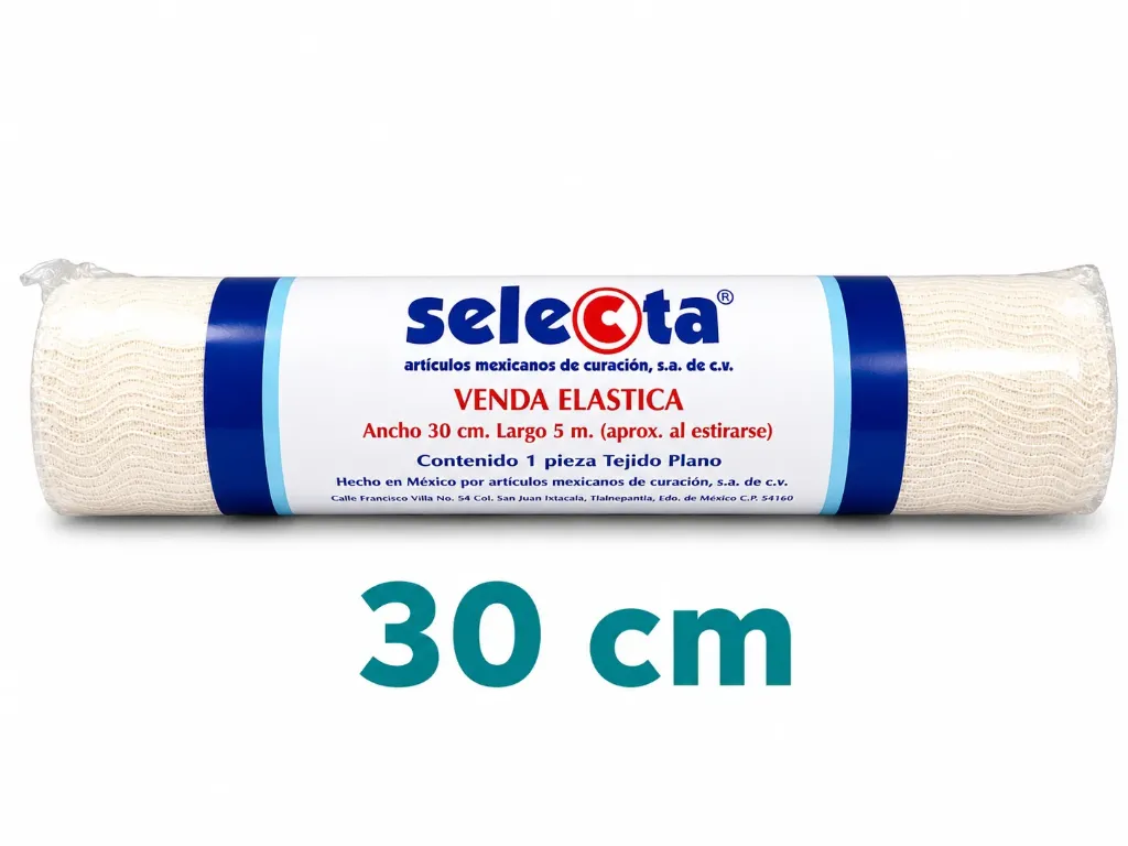 VENDA ELASTICA DE 30 CMS. X 5 MTS SELECTA