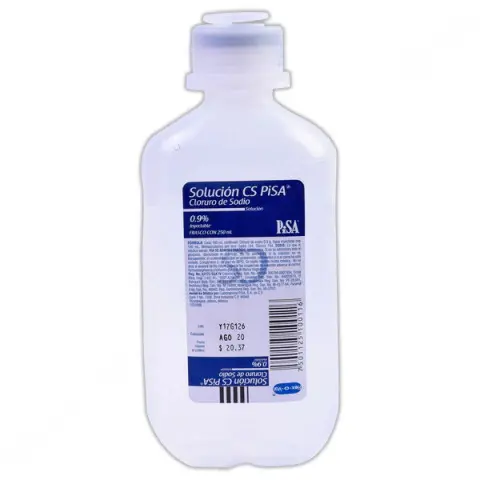 SOLUCIÓN CS PISA 0.9% 100 ML CLORURO DE SODIO