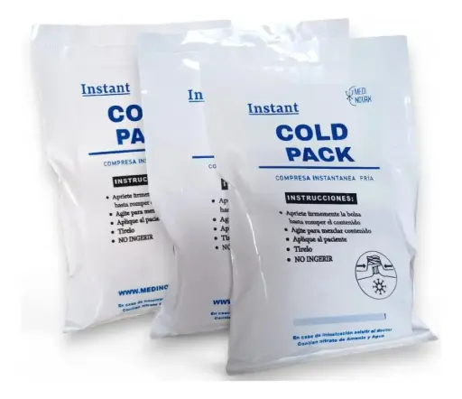 Compresa fria desechable Cold pack Instant