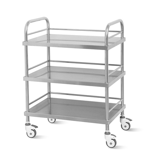[MCH004] Carro para instrumentos de acero inoxidable