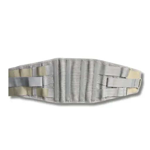 Faja De Soporte Lumbar Elástica Color Gris